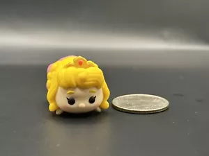 Disney Tsum Tsum Aurora MEDIUM Vinyl Figure Sleeping Beauty Princess Pink - Picture 1 of 5