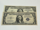 2 Consecutive 1935 G $1 Bills US Notes LOW Shipping!!!