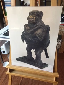 Pablo Picasso - Pavian und Junge - laminierter Kunstdruck der Skulptur - Bild 1 von 1