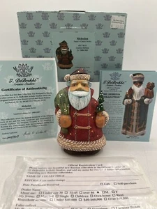 VTG G.Debrekht Nickolas Figurine #51776-11 Limited Edition 2000 Santa Choice - Picture 1 of 17