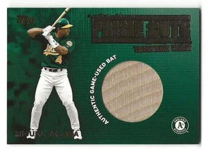 2003 Topps Prime Cuts Trademark Relics #MT1 Miguel Tejada Game Used Bat #100/100 - Picture 1 of 1