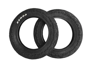 2er Set Kenda Reifen Fahrradreifen 12 1/2 x 2 1/4 12.5x2.25 62-203 schwarz - Bild 1 von 1