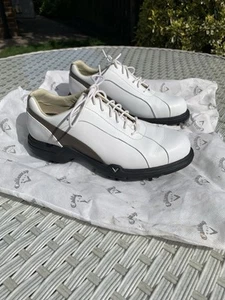 Callaway Damen Golfschuhe Callaway Golfschuhe Gr. 4 weiß Leder  - Bild 1 von 5