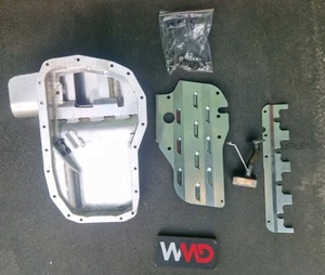 Mitsubishi Evo 7 8 9 Moroso Wet Sump Oil Pan Baffle Package - Picture 1 of 8