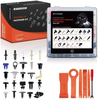 Kit de clip de retención de panel de ajuste de manguera de vacío A-Premium 250x para Mercury Grand Marquis Foto 1 de 4