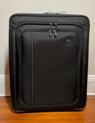 Victorinox Werks Traveler Upright 27” Wheeled Suitcase Black Large Exp Luggage - Image 1 of 4