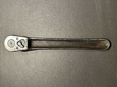 Trinquete vintage SNAP-ON S-71 1/2 pulgada accionamiento hecho en EE. UU. Foto 1 de 4