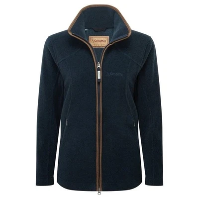 Schoffel ladies Burley Fleece Jacket – PETROL BLUE RRP £209.95 - SALE - New - Image 1 of 3