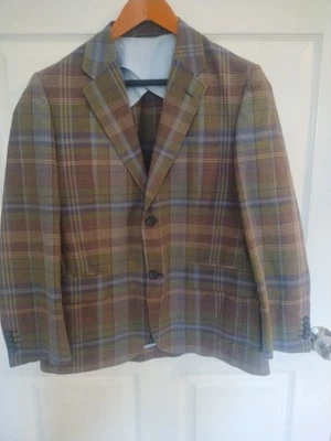 Abrigo Deportivo Colección Banana Republic Mad Hombre 40S Chaqueta Retro Foto 1 de 3