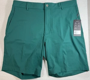 Walter Hagen P11 Shorts Clubhouse Green Men's Size 35 9" inseam. NWT - Picture 1 of 7