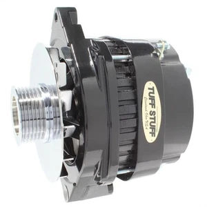 Tuff Stuff 8173NF 1989-95 GM Alternator, 250 Amp, Stealth Black - Picture 1 of 5
