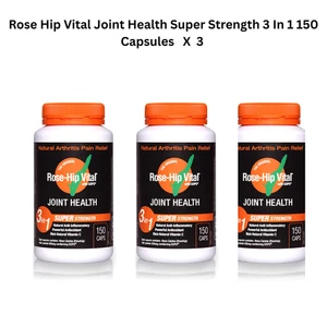 Rose-hip Vital Joint Health Cap150 X 3 - BUNDLE SAVER DEAL - Picture 1 of 1