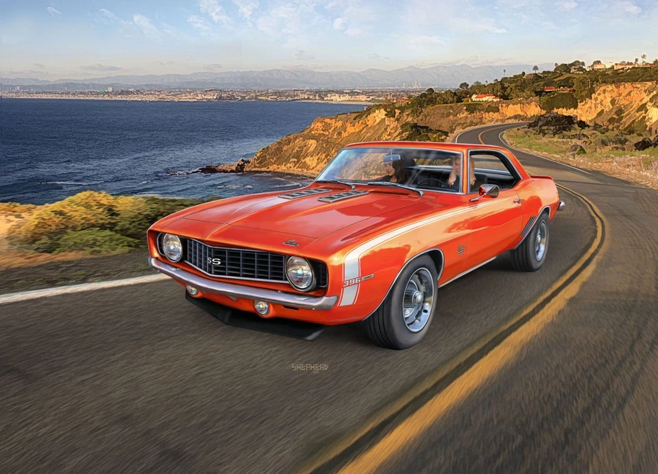 REVELL 67712 MODEL SET '69 CAMARO SST 396 MODELLO REVELL CON ACCESSORI BA - Immagine 1 di 1