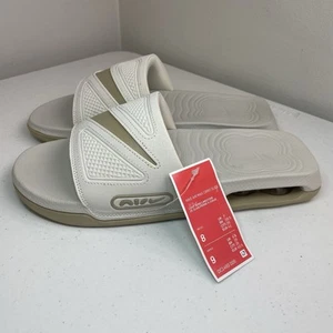 Nike Herren Größe 8 Air Max Cirro Schlappen Hell Knochen Kalkstein Beige Neu mit Etikett - Bild 1 von 10