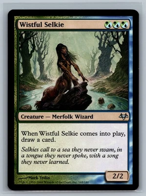 Magic The Gathering Eventide Wistful Selkie #165/180 MTG TCG CCG - Image 1 of 2