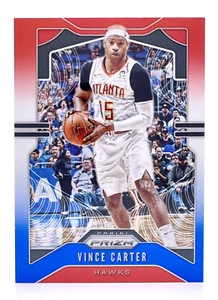Panini Prizm 2019-20 rojo blanco y azul #33 Vince Carter Atlanta Hawks - Imagen 1 de 2