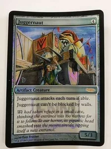 magic the gathering  DCI 1 x Juggernaut FNM Foil Promo English - Bild 1 von 1