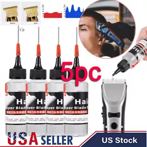 Hair Clipper Lubricant Oil 60ml Blade Lube For Shaver Trimmer Grooming Machine - Picture 1 of 21