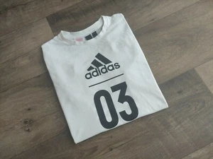 adidas 03 Bank & Black Girl T-Shirt Size 13-14 Years - Picture 1 of 7