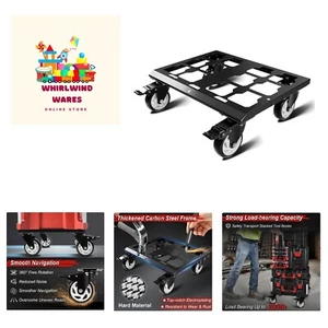Heavy Duty Tool Box Dolly Compatible with Mil.Waukee Packout Toolboxes, Thick... - Picture 1 of 7