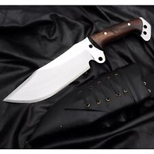 8 inches long Blade bowie knife-hunting and camping knife-knives-forged-Tempered