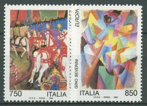Italia 1993 Europa CEPT Arte Contemporáneo 2279/80 MNH. - Imagen 1 de 1