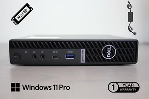 Dell Micro OptiPlex 7080 i7-10TH Up to 4.8GHz 32GB RAM 512GB M.2 Win11 Pro Wi-Fi - Picture 1 of 4