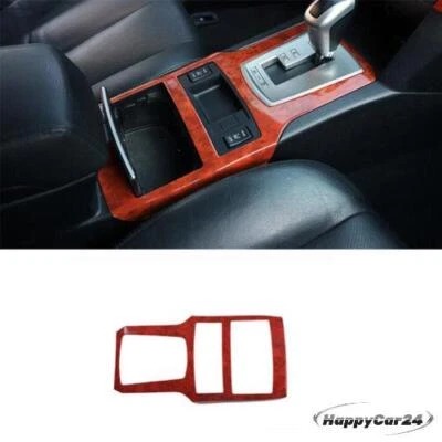 For Subaru Outback Legacy 2010-2014 Wood Grain Central Console Gear Shift Panel - Изображение 1 из 4