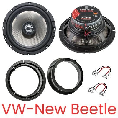 Audio System CARBON 165 CO Lautsprecher Boxen Set kompatibel für VW New Beetle - Bild 1 von 4