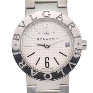 Reloj de cuarzo para dama BVLGARI Bulgari Bulgari BB23SS fecha esfera plateada N#137580 - Imagen 1 de 10
