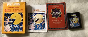 PACMAN CX2646 Atari 2600 gioco completo in scatola pulito CIB! Testato e funziona benissimo - Foto 1 di 8