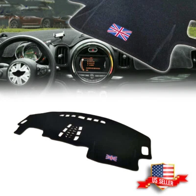 UK Flag Dashboard Dash Mat Anti-Sun Cover Pad For MINI Cooper 17+ F60 Countryman - Image 1 of 4