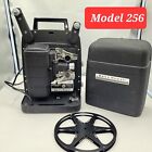 Bell & Howell 8MM Projector Model 256  with Carrying Case Sold as Parts Only 
