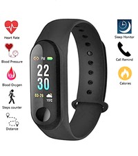 Health Bracelet by Intelligence - Bluetooth Wrist Smart Band Watch Monitor - NEW