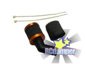 ALUMINUM AIR-FILTER OR KYOSHO 1/10 HPI RS4 3 2 SUPER NITRO MT2 RALLY - Picture 1 of 1