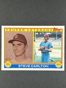 Steve Carlton 1983 Topps #71 Super Veteran Philadelphia Phillies