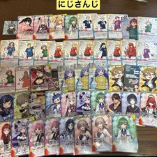 Nijisanji item lot of 48 card sticker Hisui Haruka Sara Various Bulk sale  