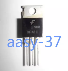 10PCS NEW TIP41C TIP41 Npn Transistor 100V 6A Fsc - Picture 1 of 2