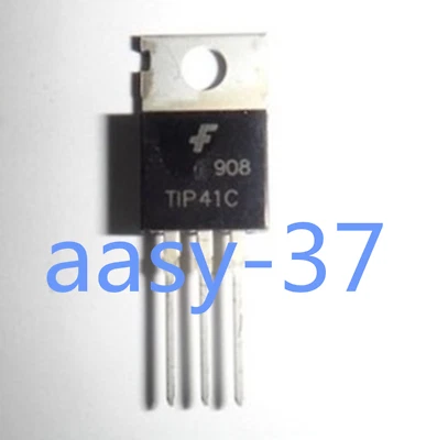 10PCS NEW TIP41C TIP41 Npn Transistor 100V 6A Fsc - Image 1 of 2