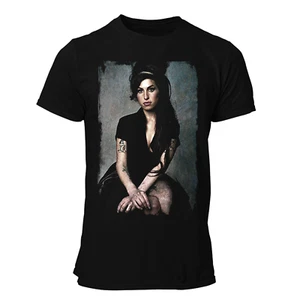 Amy Winehouse T-shirt Black Unisex Tee All Sizes Shirt Fan 43 - Picture 1 of 4