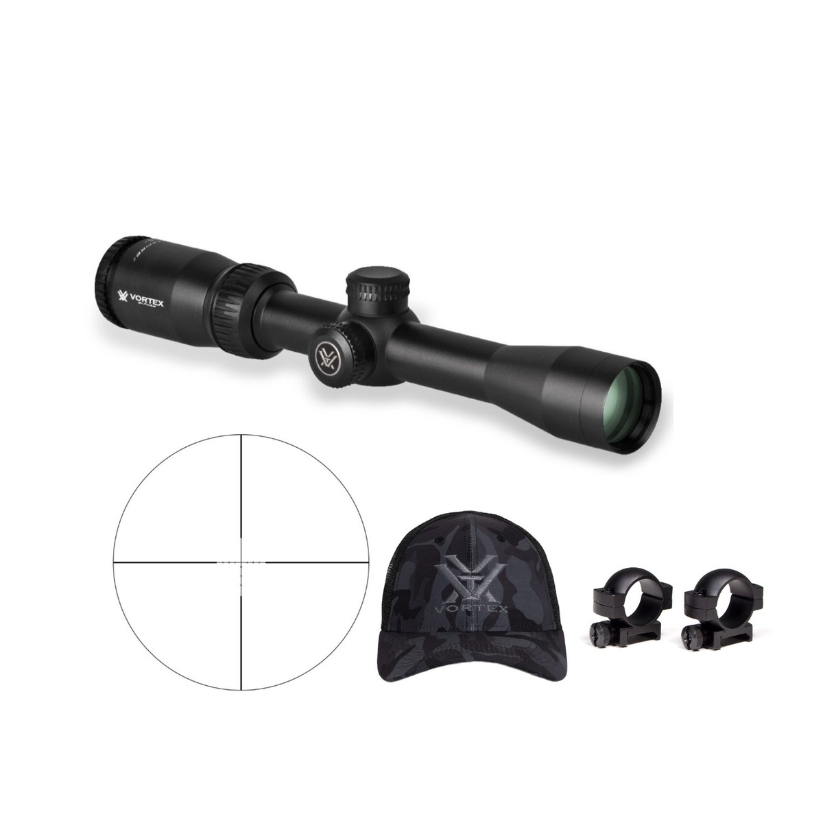 Vortex Hunting Rifle Scopes 7x Maximum Magnification for