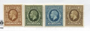 KGV 1934 Photogravure 5d to 1/ mint o.g. hinged - Picture 1 of 1