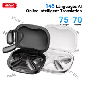 Translator Earphones 145 Languages Real Time Online Translation Earbuds US - Picture 1 of 14