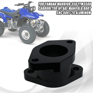 6061-T6 Alloy Carburetor Intake Manifold Boot Joint For Yamaha Warrior 350 ATV A - Picture 1 of 9