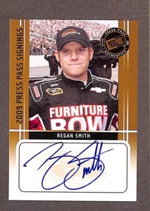 2009 Press Pass Signings #NNO Regan Smith Auto