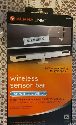 Alphaline Wireless Sensor Bar For Wii- Brand New in box READ - Image 1 of 4