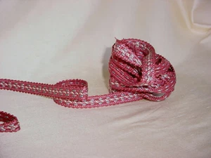 3-3/8Y Brunschwig et Fils BR-39073 Complement Rosewood Gimp 1/2 Inch Gimp Trim - Picture 1 of 4