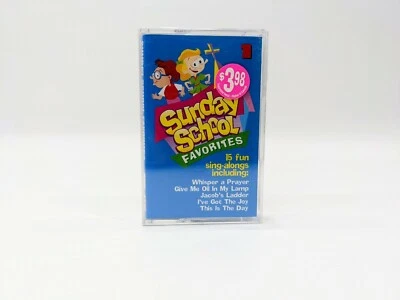 Sunday School Favorites Volume 1 (1995 Everland Entertainment Cassette) NEW - Image 1 of 3