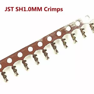 JST SH1,0 mm Connettori Pitch Crimps Terminale Contatto Presa PCB Placcatura in latta - Foto 1 di 3