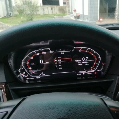 12.3" Update LCD Instrument Cluster for BMW 5 6 Series M5 E60 E62 2004-2010 Foto 1 de 4